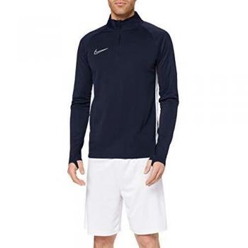 NIKE Dri-FIT Academy Dril Top Camiseta de Manga Larga, Hombre, Azul