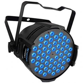 BETOPPER Luces de Discoteca Luces de DJ 54X3W RGB DMX512 LED Par Lampe Luz LED iluminación de escenario profesional para dj discoteca fiesta boda Church Música en vivo Show Club, etc