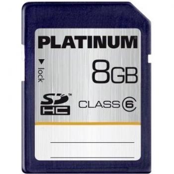 Platinum - Tarjeta de Memoria SDHC 8 GB