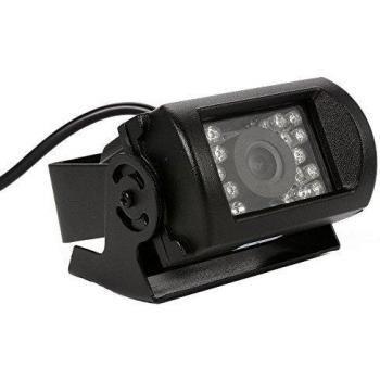 XCSOURCE Cámara Antiniebla Retrovisor Visión Trasera Nocturna IR 18LED Gran Angular 170° para Coche Camioneta Remolque 12V/24V MA484
