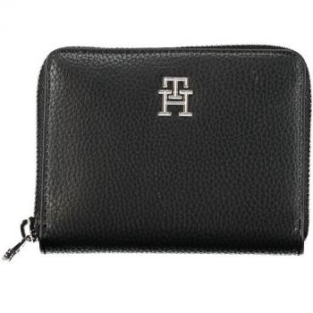 Cartera Elegante de Polietileno Negra Tommy Hilfiger para Mujer - Tamaño Único