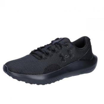 Under Armour Men's Charged Surge 4 Black Running Shoes