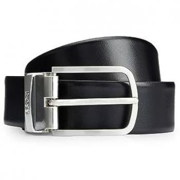 BOSS Reversible Genuine Leather Men's Belt - Black - One Size