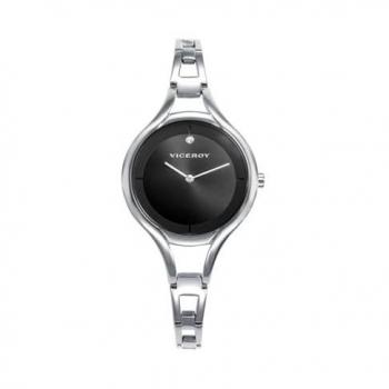 Reloj Viceroy Air de Acero para Mujer con Caja y Brazalete Negro 42448-57