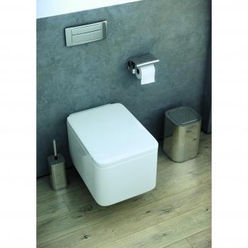 Papelera Bath+ Line Inox Brillo