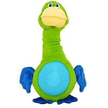 DUVO 7571323 Juguete Perro Felpa con Sonido Pato, 27 x 16 cm