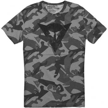 Dainese Camo Camiseta de Manga Corta, Gris, 46
