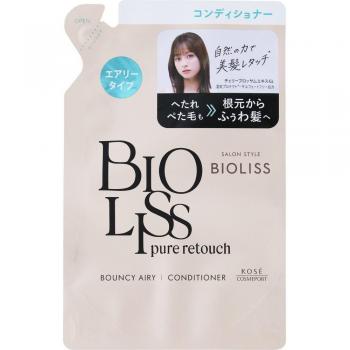 Kose Bioliss Pure Retouch Bouncy Airy Conditioner Refill 340ml