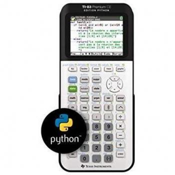 Texas Instruments TI-83 Premium CE Python - Calculadora científica color
