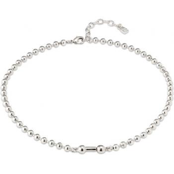 UNO de 50 - Short Personalization Necklace in Silver-Plated Metal Alloy