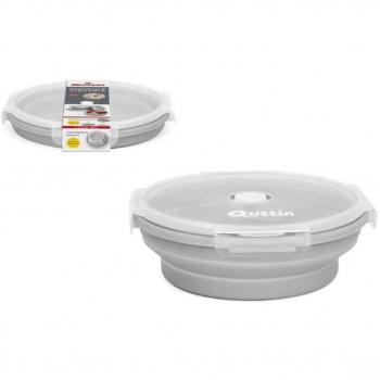 Fiambrera de Silicona Quttin Redonda 1100ml