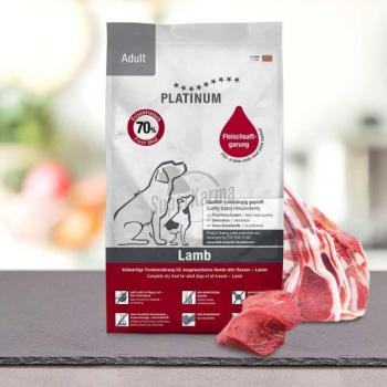 Platinum Pienso Natural Completo para Perros Adultos con Cordero y Arroz 15 kg