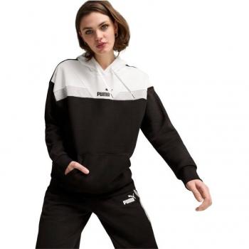Sudadera casual Puma Power Fl mujer negra (M)