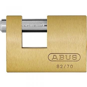 Abus 82/90 B - Candado rectangular de latón 90mm blister