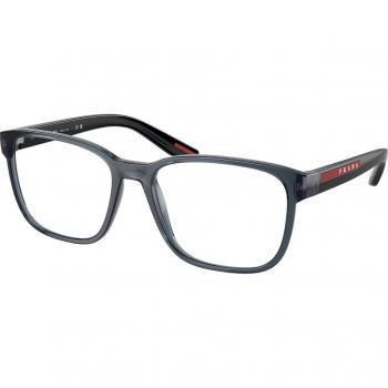 Prada Linea Rossa PS06PV CZH1O1 Men's Eyeglasses Blue Size 55 - Frame Only - Blue Light Block Available