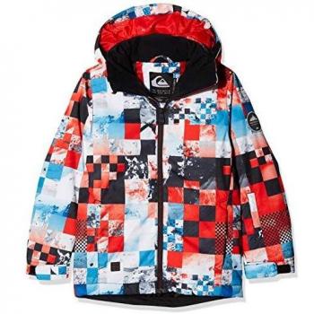 Quiksilver Mission Chaqueta de Nieve, Niños, Rojo
