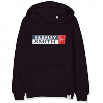 Teddy Smith Setik Hoody Jr Sudadera con Capucha, Azul