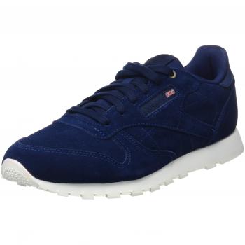 Reebok Unisex Kids Classic Leather MCC Trainers, Blue (Blue Notes/Chalk), 4 UK