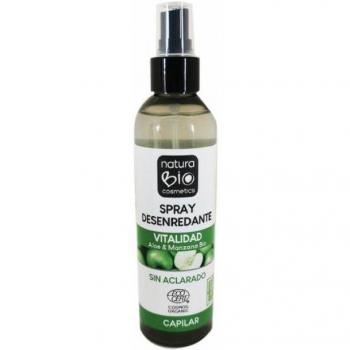 NaturaBIO Cosmetics Spray Desenredante Vitalidad Aloe Manzana Eco 200ml