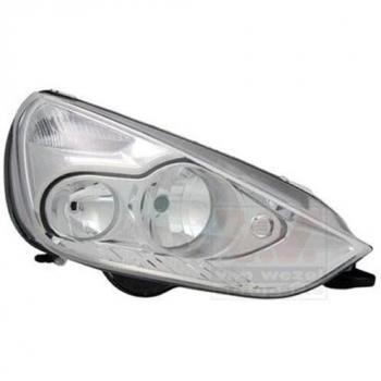 Faro Delantero Van Wezel 1869962 H7 + H1 con Intermitente para Ford Galaxy desde 2006