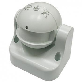 Detector de Movimiento por Microondas Electro DH, Cabezal Orientable, Tecnología Pasiva, 180º, 3 Hilos, Modelo 60.252/RF/SUP