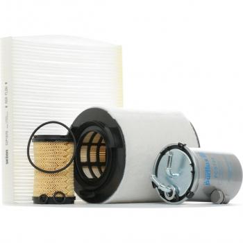 Kit de filtros PURFLUX KIT9 para SEAT Ibiza, Toledo, VOLKSWAGEN Polo, SKODA Fabia, Rapid, Roomster y AUDI A1