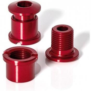 XLC 2502840007 Tornillo CR-X01 para Plato, Unisex, Rojo, 6 x 6 x 3 cm