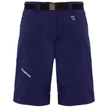 Trangoworld Assy Dn Pant. Corto, Mujer, Azul Noche, XS