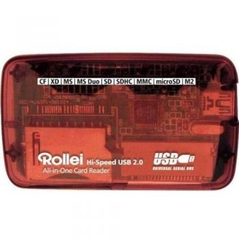 Rollei High Speed CR - Lector de Tarjetas Compatible con Mac y PC