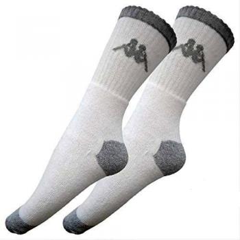 Kappa T294-1-H 43/45 Set calcetines talla, 3 Pares Tennis Blanco, Adultos unisex