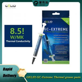 Pasta Térmica GELID GC-Extreme 2g/3.5g, 8.5 W/mK, Grasa Conductora de Silicona para Enfriamiento de CPU y GPU