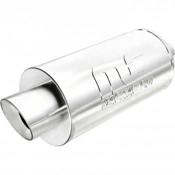 magnaflow Race Silenciador 7 Inch Round 3 Inch with Tip