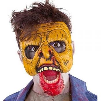 Zombies - Máscara media Zombie Attack, para adultos