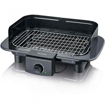 SEVERIN PG 9710 Barbacoa con Balón de Fútbol, Superficie de Grill