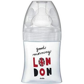 Biberón de Vidrio Anticólicos Sensation+ 150 ml Londres