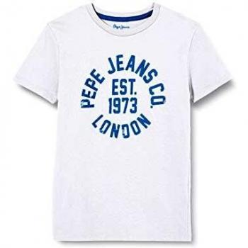 Pepe Jeans Anthony Camiseta, Blanco