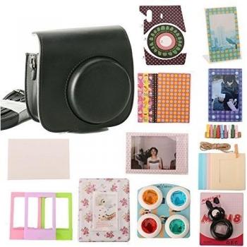 Woodmin 12-en-1 Accesorios Bundle Set para Fujifilm Instax Mini cámara de 8