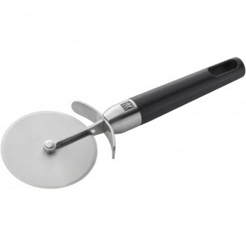 Zwilling TWIN PURE BLACK - Cortapizza, acero inoxidable con mango en acero, 210 milímetros