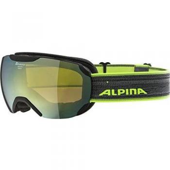 ALPINA Pheos S mm Gafas de esquí, Invierno, Unisex Adulto, Color Negro Mate, tamaño Talla única