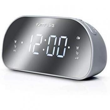 MUSE Radio Despertador M-170 CMR MUSE M-170 CMR, Reloj, Digital, FM, 87,5 - 108 MHz, LED, 3,05 CM