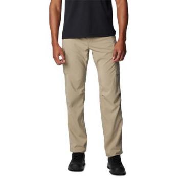 Columbia Pantalones de senderismo Silver Ridge™ Utility para hombre, color Beige/Verde, talla 38, largo 30