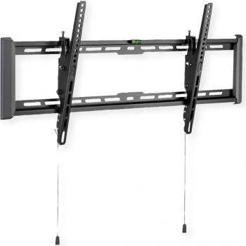 Soporte de pared para TV VALUE, inclinable, 43-90, hasta 75 kg, color negro, distancia de la pared 47 mm