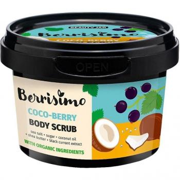 Exfoliante Corporal Coco, Grosella y Karité Berrisimo - Sin SLS, Sin SLES, Sin Parabenos - 350g