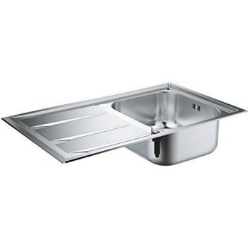 Grohe 31568SD0 31568SD0-K400+ Fregadero de Acero Inoxidable con escurridor, K400+, 45 Cm