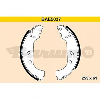 Juego de zapatas de freno Barum BAE5037 para Peugeot Expert I, 806 MPV y Citroën Jumpy I, con garnitura de freno