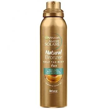 Garnier Ambre Solaire Natural Bronzer Autobronceador Facial en Spray de Secado Rápido 75 ml