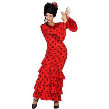 Disfraz Flamenca Rojo Adulto Elegante T3 XL