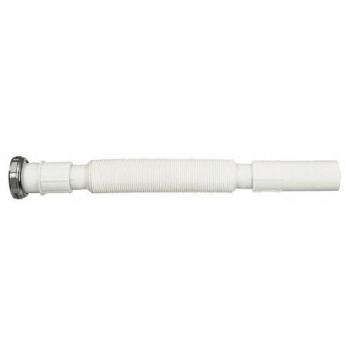 Manguito Flexible de PP con Anillo Cromado 32x1 cm 30/80