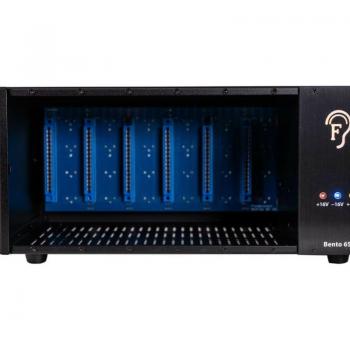 Fredenstein Bento 6S Black Rack for 500-Series Modules