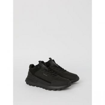 Björn Borg Men's Black R2410 Runner Mid Sneakers Size 42